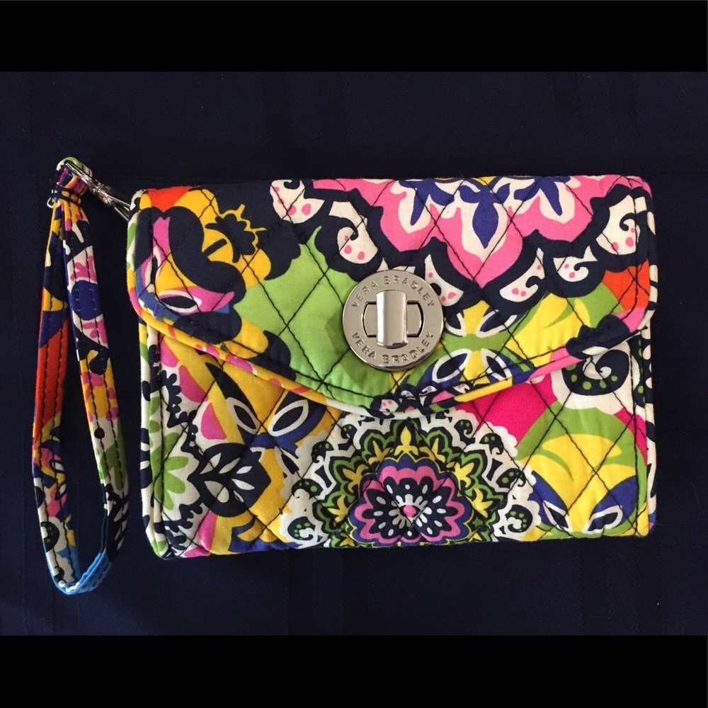 Vera Bradley wrist wallet